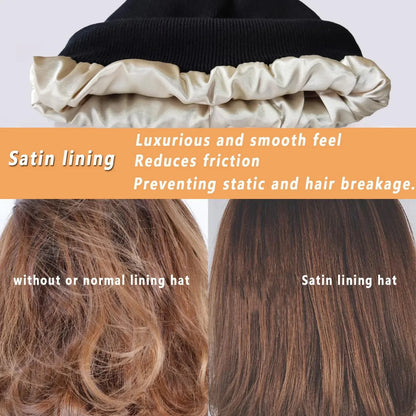 Luxivocart™ Silk Satin Beanie