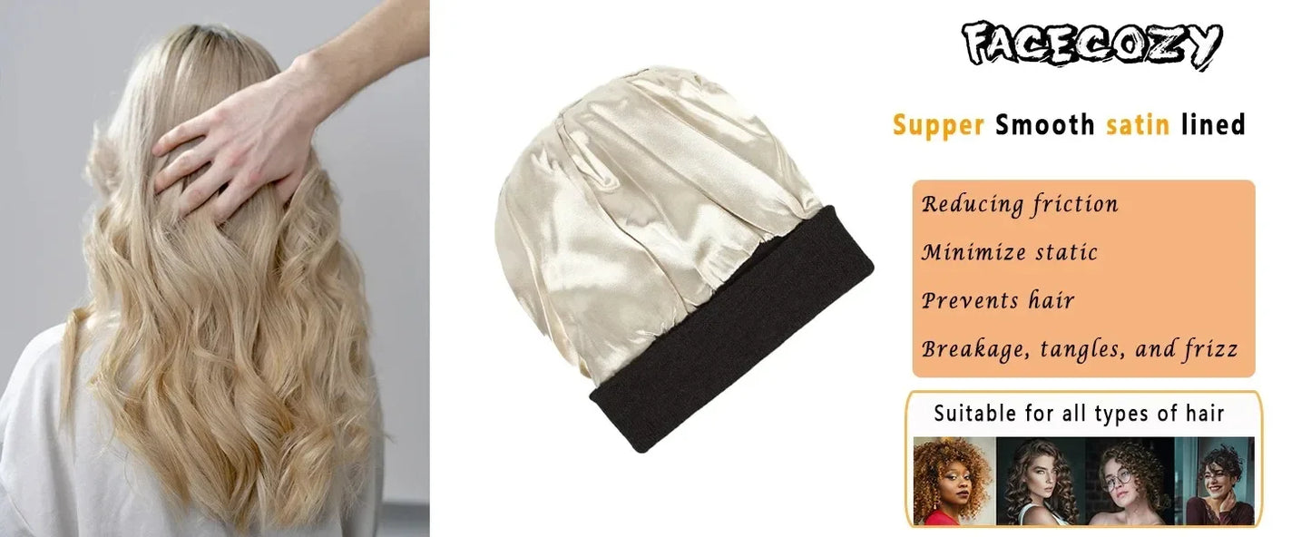 Luxivocart™ Silk Satin Beanie